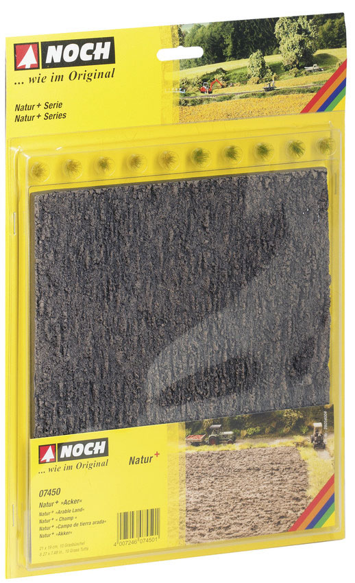 Plogad åkermark 21x19cm, H0