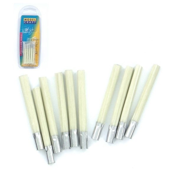 Glasfiberborste 4mm, refill (10x)