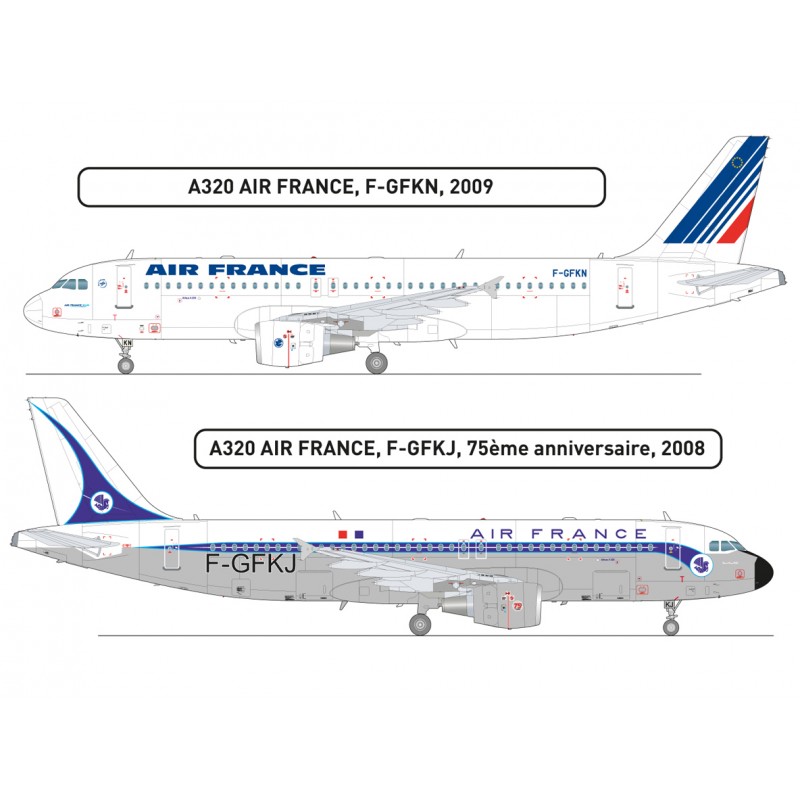 Airbus A320 Air France 1/125 - 3