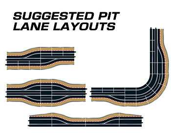 Scalextric Pit Lane - Left Hand (2), digital