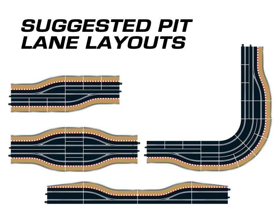 Scalextric Pit Lane - Right Hand (2), digital - 2
