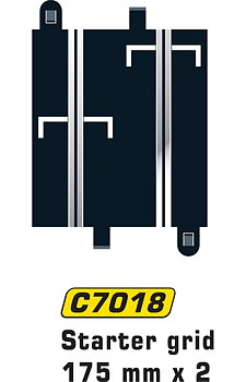 Scalextric Starter Grid 1/2 Straight (2)