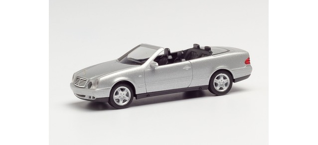 MB CLK Cabrio, silver metallic