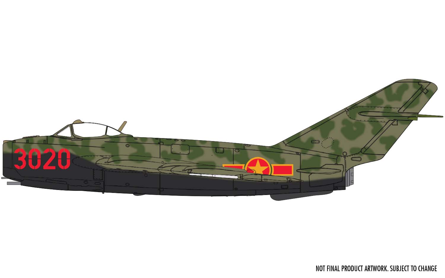 Mikoyan-Gurevich MIG-17 Fresco 1/72 - 2
