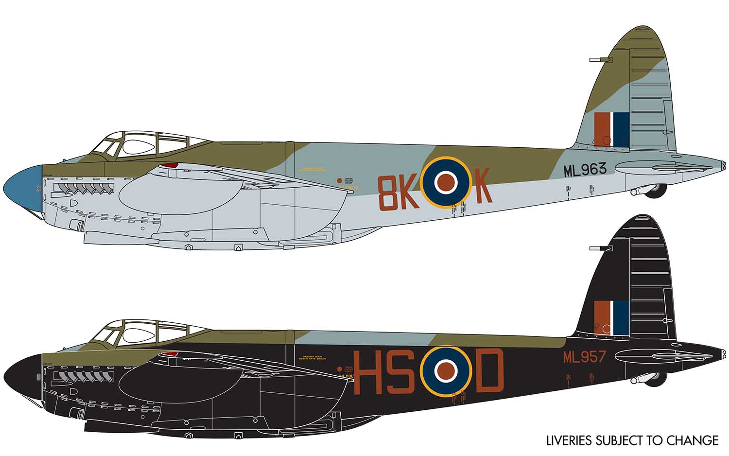 De Havilland Mosquito B.XVI 1/72 - 2