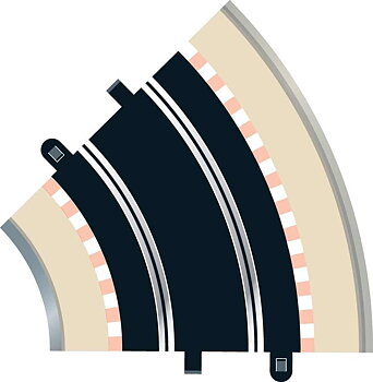 Scalextric Rad 2 Std Curve 45° (2st)