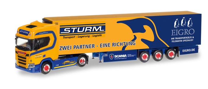 Scania CR b/kyltr 'Sturm / Eigro'