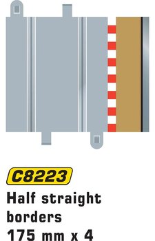 Scalextric Borders & barriers