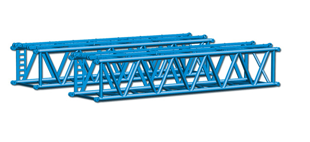 Mastdelar till Liebherr LR1600/2