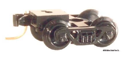 Barber Trucks w/ med.(+) ext. couplers 1 pr (1024)