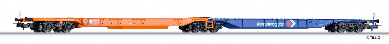 Containervagn Sdggnos/Sdggmrs