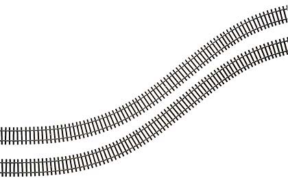 Flexräls träslipers, 890mm, cd100