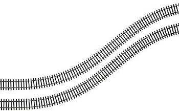 Flexräls träslipers, 890mm, cd100