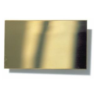 MS-plåt 0.6 mm, 20x33cm halvhd