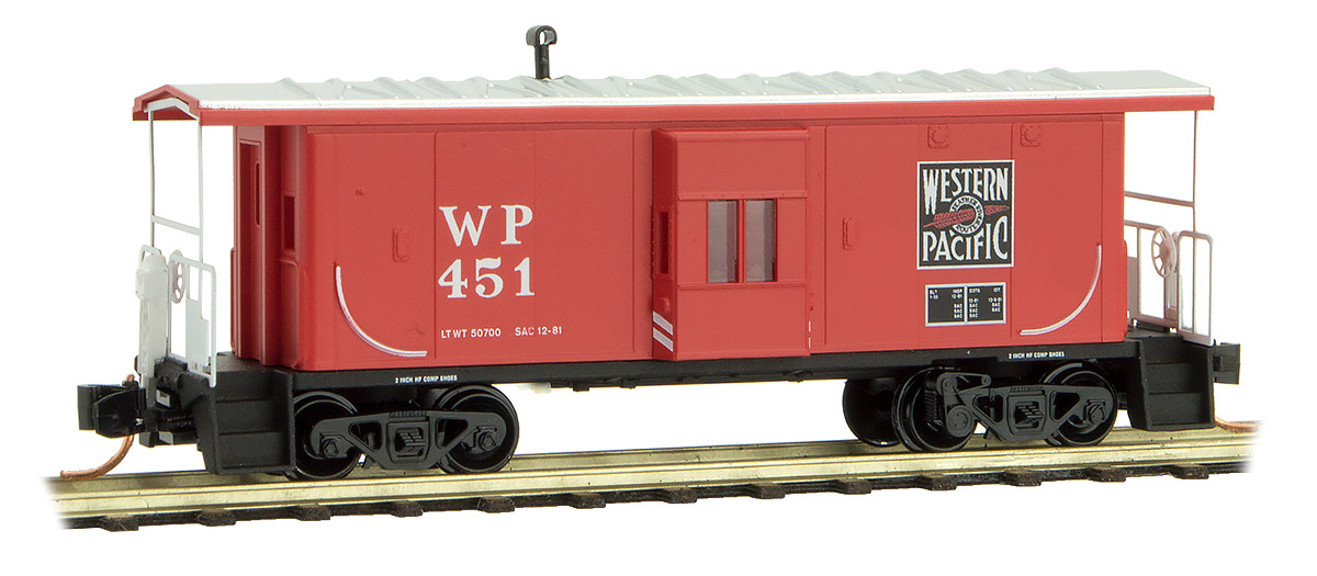 Caboose 31' bay window, WP #451