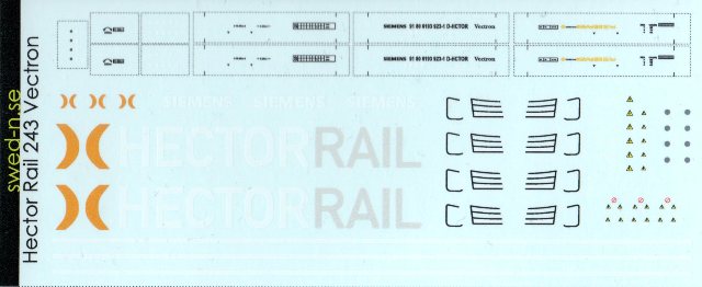 Dekalark Hector Rail 243 Vectron