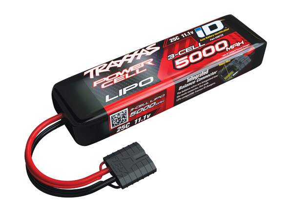 Batteri Li-Po 11,1v 25C 5000mA, ID contact