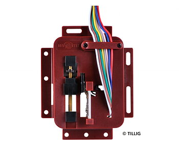 Turnout motor, slow
