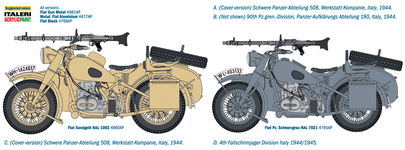 BMW R75 German Military sidecar, 1/9 - 3