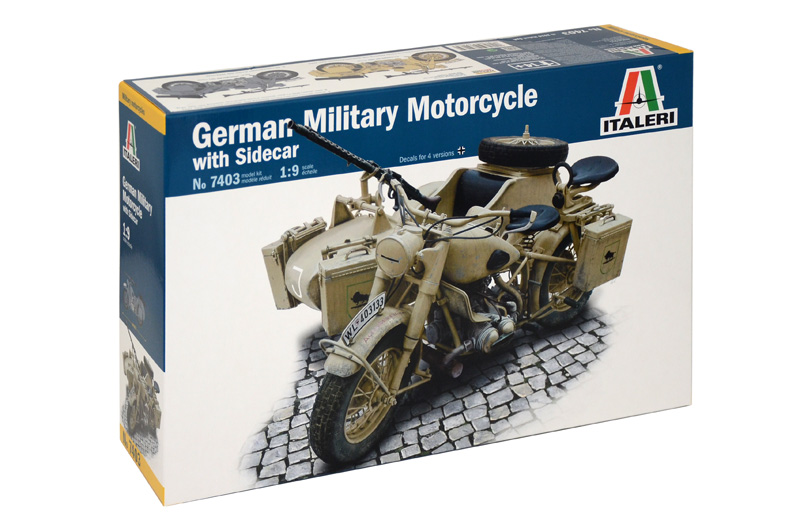 BMW R75 German Military sidecar, 1/9