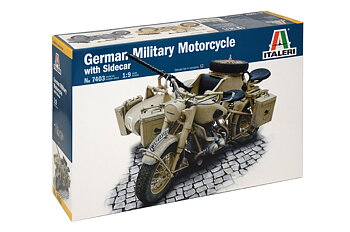 BMW R75 German Military sidecar, 1/9