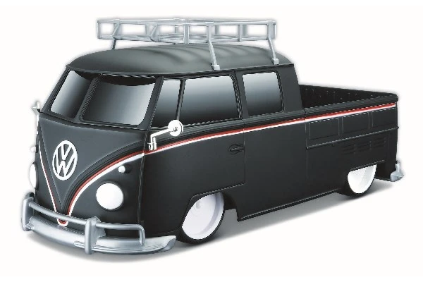 VW Pick-up Type 2, matt svart 1/16