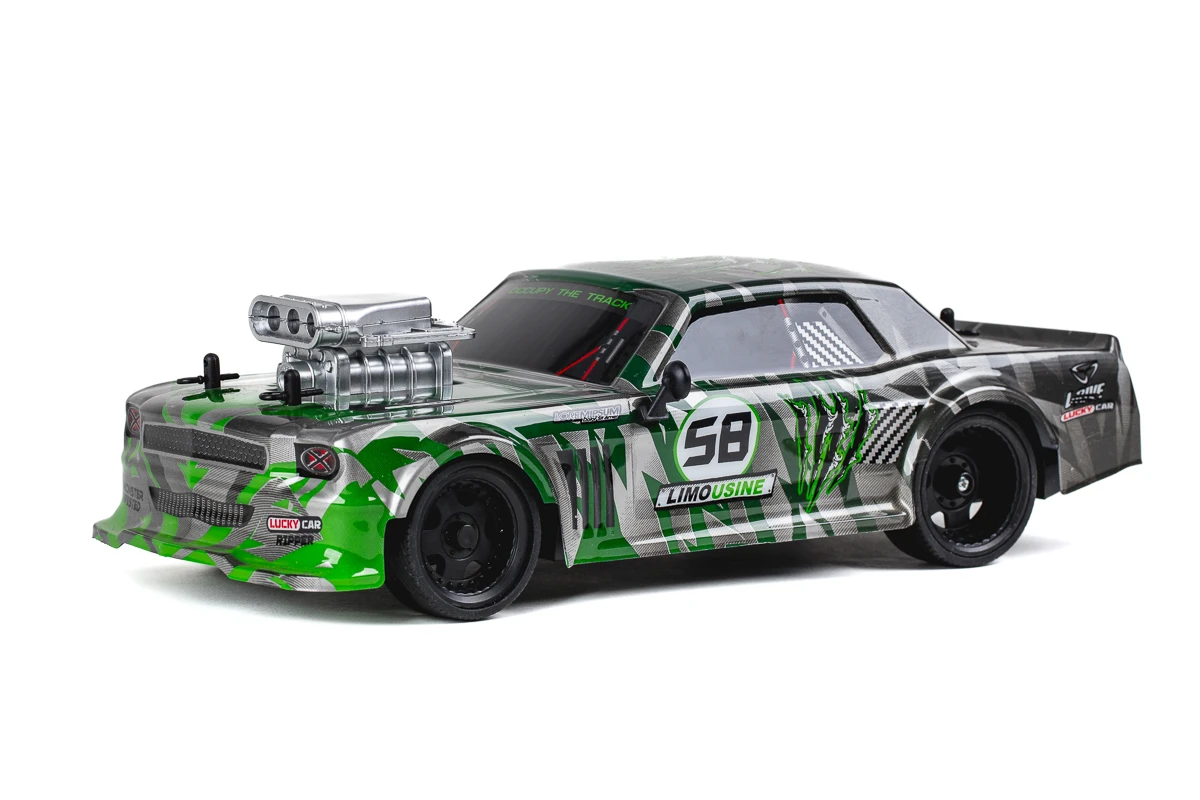 Extreme Racing 3.7V Li-ion, grön 1/16