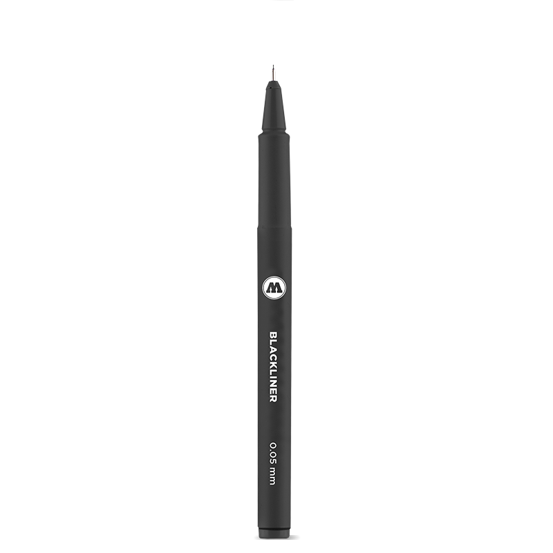 Fineliner Molotow N Y Basic Blackliner 0,05 mm (6F)