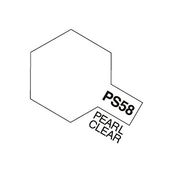 PS-58 Pearl Clear, Tamiya spray (Lexan)