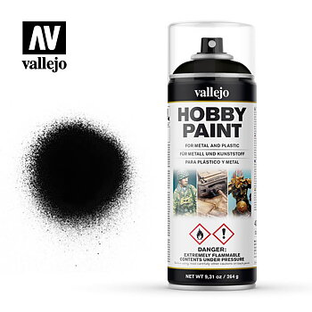 Hobby Paint Primer Basis Black, 400ml