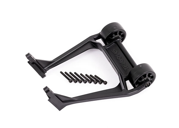  Wheelie bar, black (assembled)