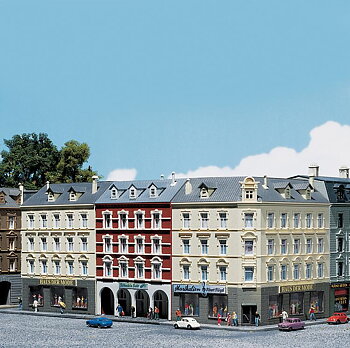 3 city buildings, Faller