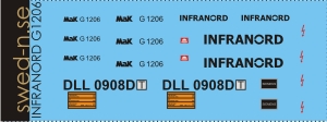 Infranord G1206 DLL0910D, Swed