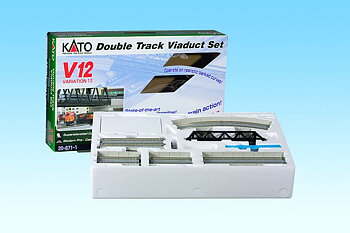 V12 Double track set (elevated)