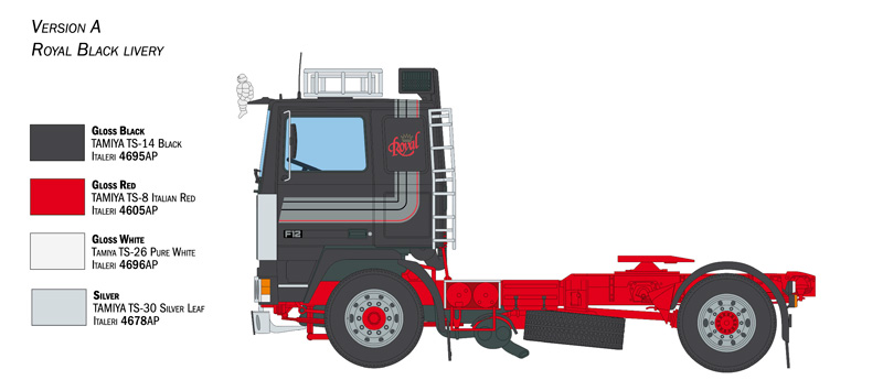Volvo F-12 Intercooler w. accessories 1/24 - 3