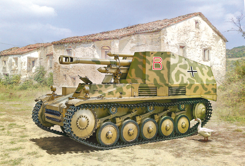 SD.KFZ. 124 'Wespe' 1/72