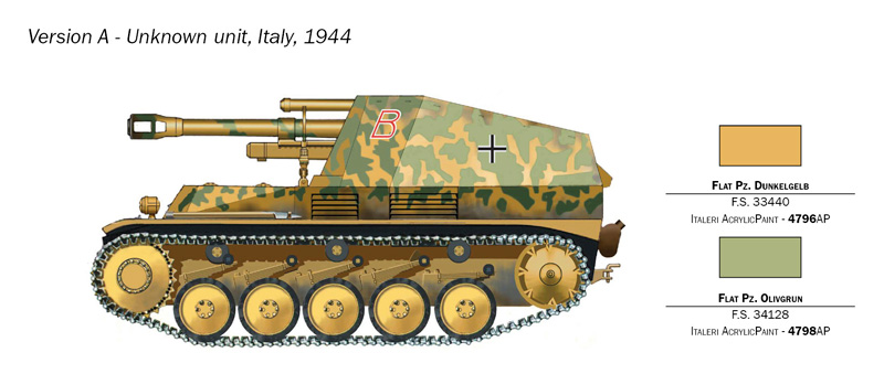 SD.KFZ. 124 'Wespe' 1/72 - 3