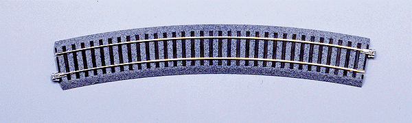 Gebogenes Gleis R670-22,5°, 4 Stück