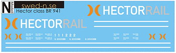 Dekal Hector Rail 941