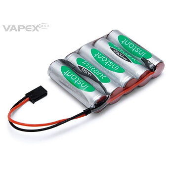 Mottagarack 6.0V 2500mAh NiMH Instant flat