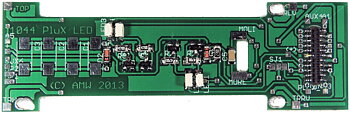 Adapterkort med varmvita LED till Rc5/Rc6