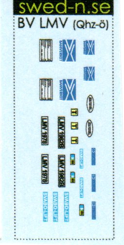 Dekaler Bv LMV (Qhz-ö), N-skala