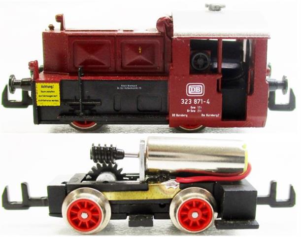 SB-drivning till Arnold Köf II / BR 323