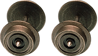 Utbyteshjul Ø6mm, 2st