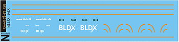 Dekal BLDX Mx