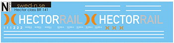 Dekal Hector Rail 141