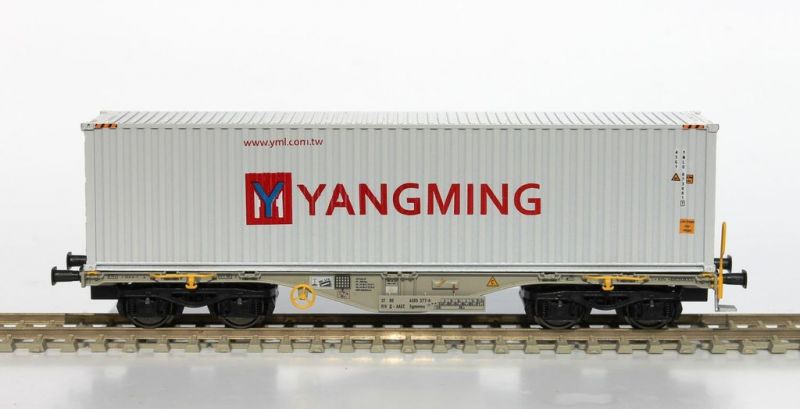 VTG/AAEC  Sgmmns 40 loaded with a 40ft HC container Yang-Ming