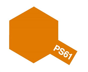 PS-61 Metallic Orange, Tamiya spray (Lexan)