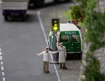 Trafikljus LED m elektronik, 2st