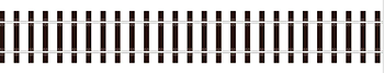 Flexräls skala 0, code124, 914mm